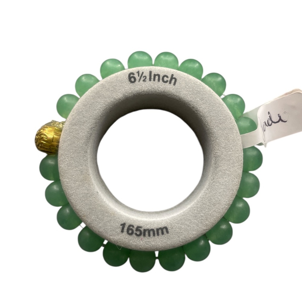 Green Aventurine  gemstone bracelet - Picture 5 of 6